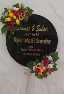 Papan Akrilik Ucapan Ulang Tahun Payakumbuh